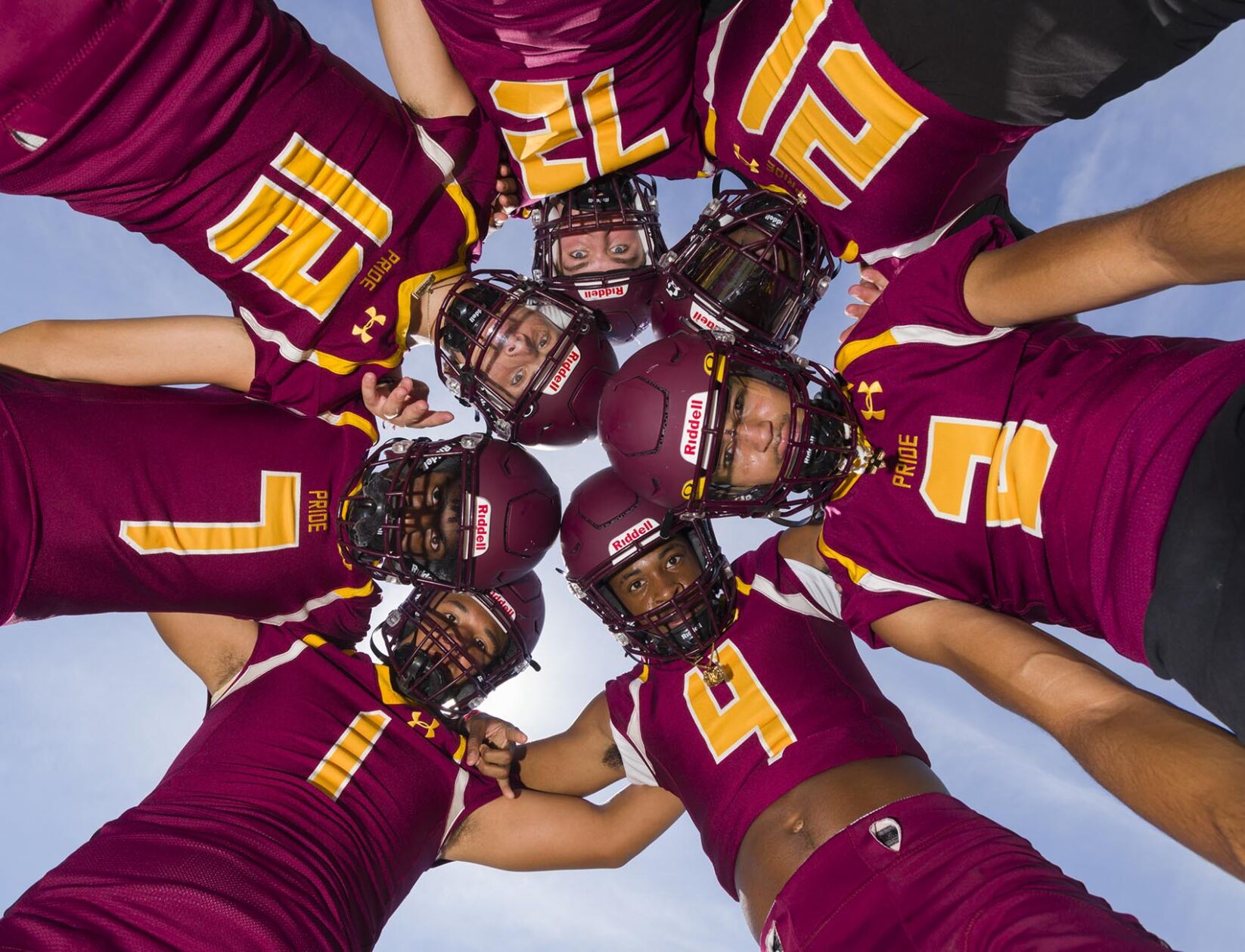 Mtn pointe players huddle